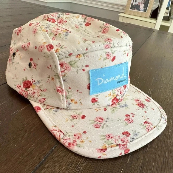 NWOT Diamond Supply & Co floral hat main image 5